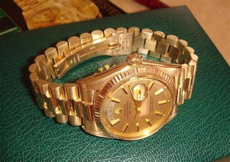 price of solid gold rolex mens wathc|cheapest gold Rolex.